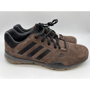 Adidas Anzit DLX New Brown Hiking Shoes Fx9512 Men's Size 9.5 NWT
